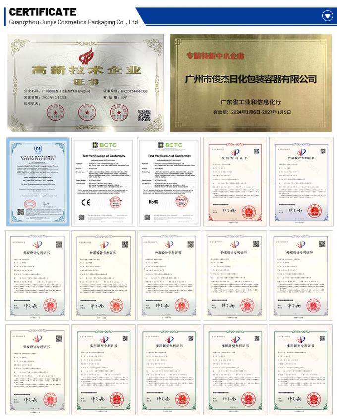 Luxus Kosmetik Tiegel 10g 20g Leerer Augencreme Behälter Kunststoff Creme Tiegel Mini Tiegel Flasche 10g 20g für Nagelgel 8