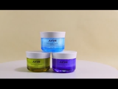 Druck Handhabung UV Druck 50 ml Doppelwand Acryl Plastikglas für Körper scrub Creme