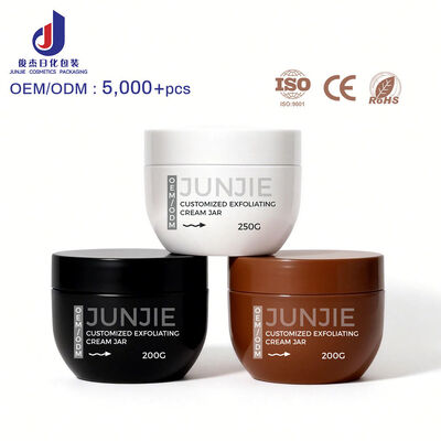 Durchsichtige Plastik-Shampoo-Flaschen 500 ml Zylinder PET-Flaschen Kosmetik für die Verpackung