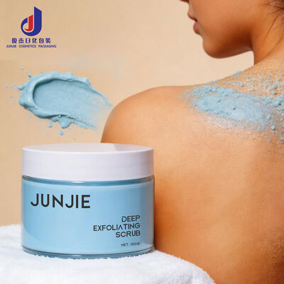 Kunststoff-Spritzguss-Körperpeeling-Behälter mit Deckel, Weithals-PP-Flasche für Gesichts-Haarmaske, Schönheitssalon, hohe Kapazität 80G-300G